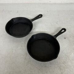 【メーカー不明】鉄製フライパン ミニオムレットパン スキレット ...