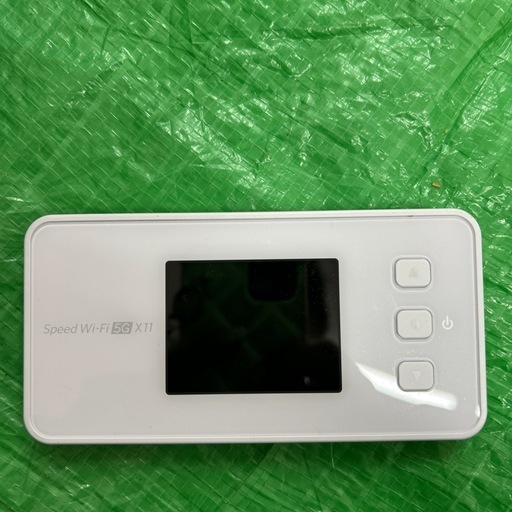 Speed Wi-Fi 5G X11 スノーホワイト NAR01SWU 本体のみ