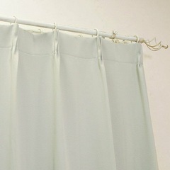 【1級遮光・遮熱・防炎カーテン】クラウドグレー 幅210cm x 丈190cmの画像