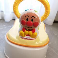 アンパンマン　おまる・補助便座＆踏台 2ウェイ トイレトレーニン...