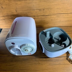 [お取引中] SIMPLETaste  加湿器 超音波式 次亜塩素酸水対応 アロマ対応 LEDディスプレイ搭載 タイマー機能 の画像