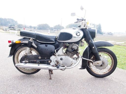 β1107 ホンダ ドリーム250 C72 後期 (S37年式) 純正 ステー ① 錆崩れ箇所有り！ β1107 ホンダ ドリーム250 C72 後期 (S37年式) 純正 シート メイン