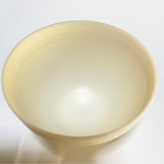 🍚　未使用　クリーム色のボウル2個セット　丈夫です　🍚の画像