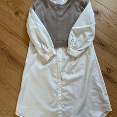 【お取引者様確定】120センチ GLOBAL WORK シャツワンピースの画像