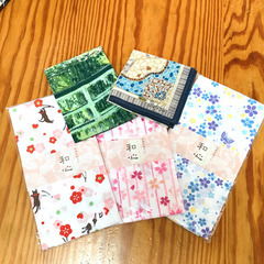 ハンカチ&手ぬぐい　5点