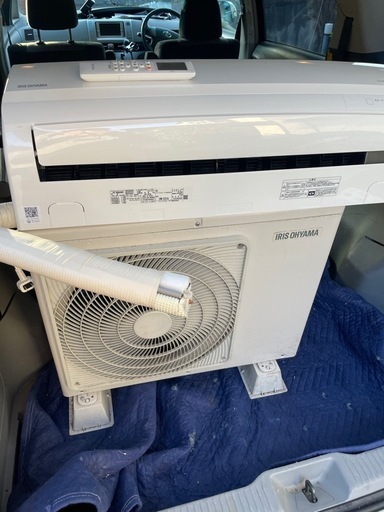 2021年　アイリスオーヤマ　エアウィル　smartAC ルームエアコン　2.2kw IRW-2221A Wi-Fi 人感センサー
