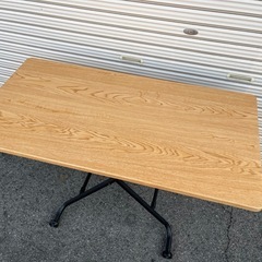 ニトリ キャスター付き 折りたたみテーブルの画像