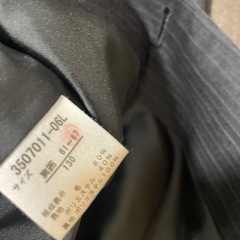 フォーマルスーツ130cmの画像