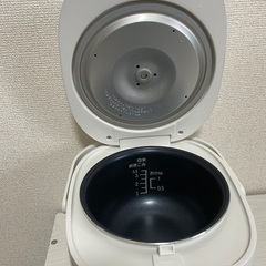 【箱/説明書付】BONABONAマイコン炊飯ジャー(3.5合)炊飯器 2022年製の画像