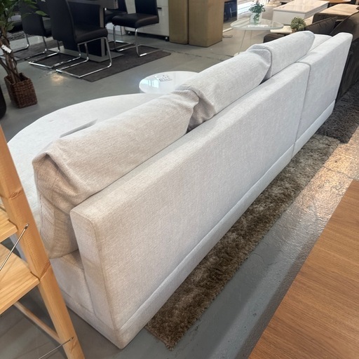 展示品 TIME＆STYLE/タイム＆スタイル フェザークッションカウチソファ