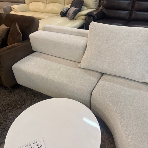 展示品 家具蔵 カグラ カウチソファ チェリー材 無垢材 コーナーソファ