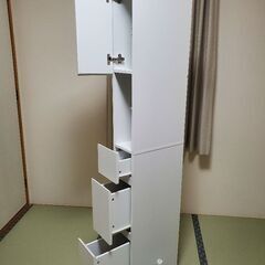 ニトリ 隙間収納 幅20×奥行40×高さ179cm フィルN1820WH
