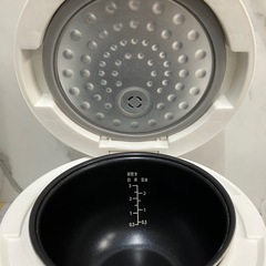 ☆値下げ☆W2503-741  A-stage ヘルシーマルチライスポット 3合炊き LRC-A30  しゃもじ・計量カップ付き 通電確認済み  ボタンが反応しにくい キズ 汚れありの画像