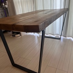 インダストリアル　アイロンテーブルレッグ　テーブルの脚　鉄製　ビ...