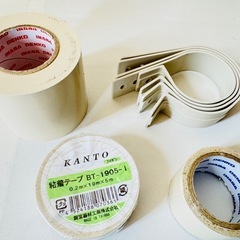 DENKO 粘着テープ　非粘着テープ　他　まとめ　エアコン　テープの画像