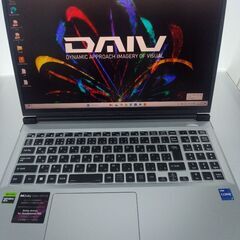 マウスコンピューター DAIV R6-I7G60SR-A 32GB 16型　ゲーミングPCの画像