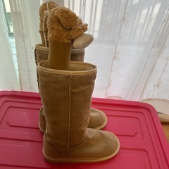 モフモフ長ブーツの画像
