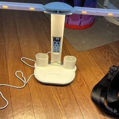 USB充電式LEDデスクランプ、眼の疲れ軽減、折りたたみ式、タイ...