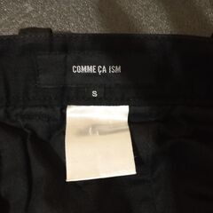 COMME CA ISM　パンツ スーツ スラックス　ズボン ストレート サイドアジャスターの画像