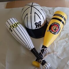 阪神タイガース ヴィンテージ ヘルメット 応援メガホン