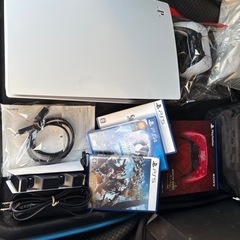 PS5本体＋モンハンワイルズコントローラー等