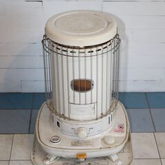 長年使用した灯油ストーブ