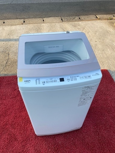 ☆【美品】No.a54 洗濯機 7.0kg AQUA 2024年製