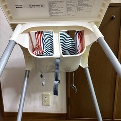 IKEA ハイチェア　クッション付き　じぃじばぁばん家用にいかが？の画像