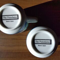 美品 I♡BEAMS マグカップ 2客セット The Porcelains 自由の女神 アメリカ 食器 陶器 ビームス 札幌市 中央区 南12条の画像