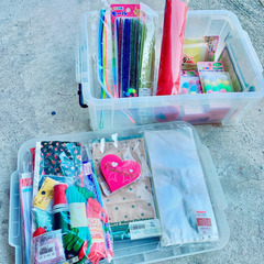 手芸用品　ラッピング　いろいろの画像