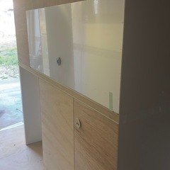 パナモウ　食器棚　横幅160x 縦200-220cm の画像