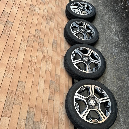 ハスラー純正ホイール&タイヤ 4本セット