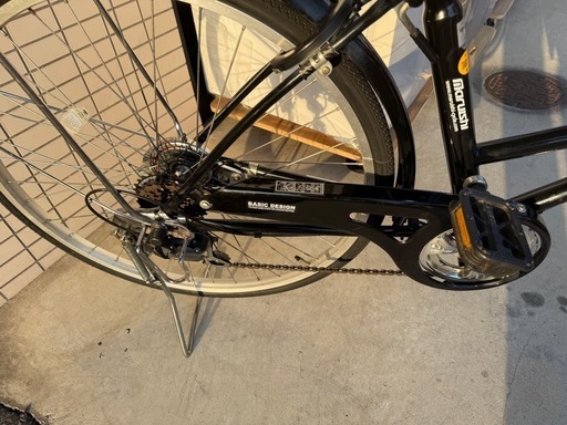 中古自転車☆丸石AEGIS☆26インチ☆6段変速ママチャリ通勤通学防犯登録 