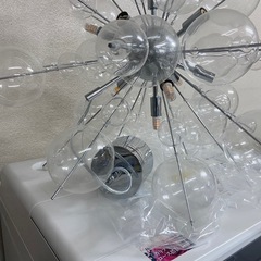 良品 MCQUEEN マックイーン バブルシャンデリア シャンデリア 照明  説明書付き 最終値下げ‼️の画像