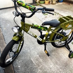 限定‼️アサヒサイクル自転車 DUALLY ミリタリー の画像