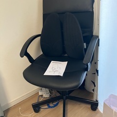 IKEAオフィスチェア+折り畳み式デスク椅子セット