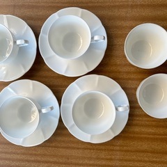 ノリタケ　ティーカップ　　カップ6 ソーサー4の画像