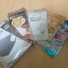 色々なマスクの画像