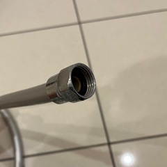 シャワーホース 全長約180cm シルバー グレー  KVKの画像