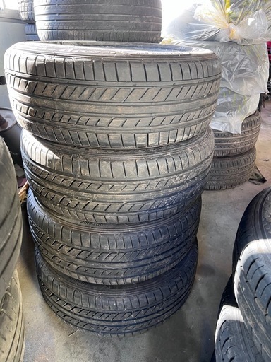 【夏タイヤ4本セット】GOODYEAR EAGLE LS EXE 205/50R16 2020年製×2 2019年製×2 合計4本 夏タイヤ サマータイヤ 16インチ 溝8〜8.5割 ホイール組み替え可