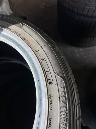 【夏タイヤ4本セット】GOODYEAR EAGLE LS EXE 205/50R16 2020年製×2 2019年製×2 合計4本 夏