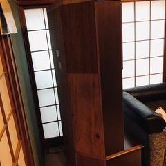 美品テレビ台と収納棚のセットの画像
