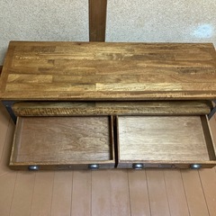アンティーク テレビ台 収納棚 の画像