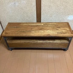 アンティーク テレビ台 収納棚 の画像