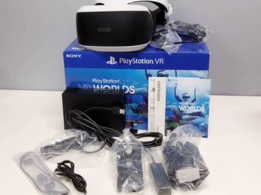 【未使用に近い】PlayStation VR/PSVR/CUH-ZVR2/カメラ同梱版