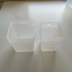 セリア 靴下収納ボックス S M セットの画像