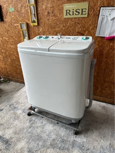 C2215   洗濯機　ニ槽式洗濯機　アクア　AQUA　2020年　4kg