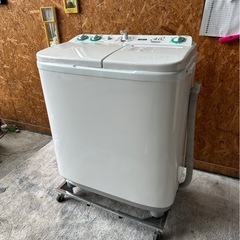 C2215 洗濯機 ニ槽式洗濯機 アクア AQUA 2020年 4kg