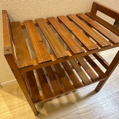 【美品・値下げ】木製　オープンラック