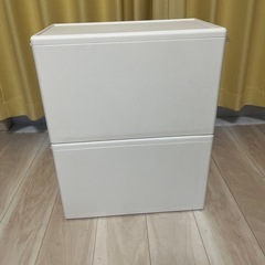 カインズ　クローゼットケースx2個　収納ケース　収納の画像